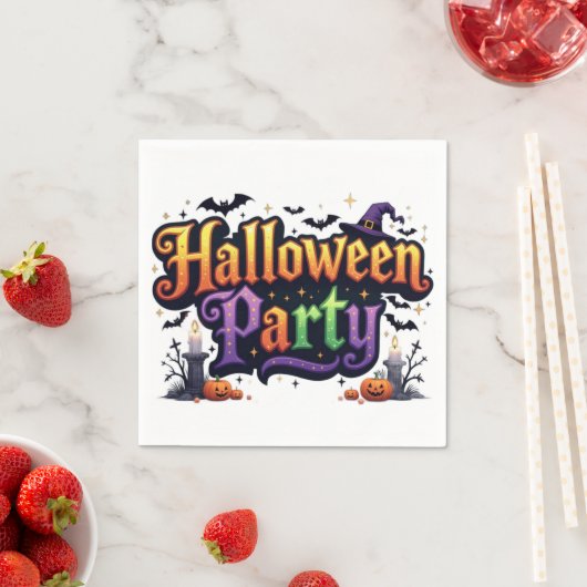 Halloween Party Servet (Insitu)