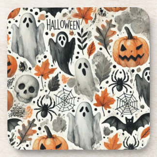 Halloween Party Special Gezellig en esthetisch kus Bier Onderzetter