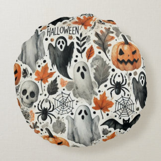 Halloween Party Special Gezellig en esthetisch kus Rond Kussen