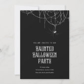 Halloween Party Spider Web beroemd gemaakt door Ha Kaart (Voorkant)