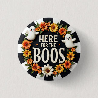 Halloween Party Supplies 'Hier voor de Boeken' Ronde Button 3,2 Cm