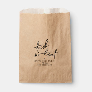 Halloween Party Treat Bag / Snoep Favor Bag Kraft Bedankzakje