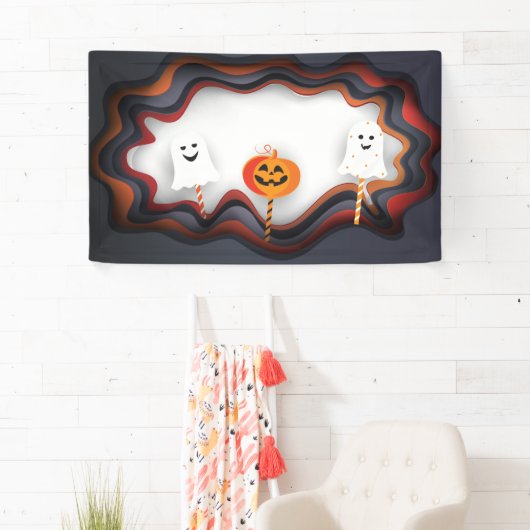 Halloween Party "Treat or Trick" Fun Cast Spandoek (Insitu)