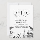 Halloween Party Uitnodiging (Voorkant)