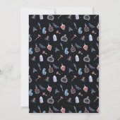 Halloween Party Uitnodiging - Heksenuitnodigingen (Achterkant)