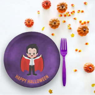 Halloween Party voor Kinderen Vampier Papier Bord