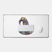 Halloween Patchwork Witch Casquette Éffrayant (Clavier et souris)
