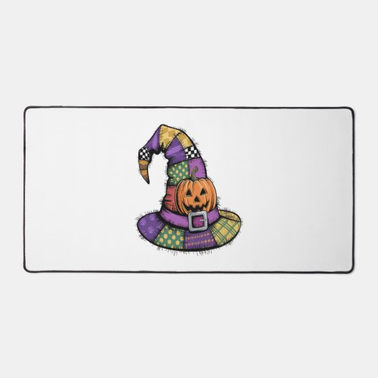 Halloween Patchwork Witch Casquette Éffrayant (Recto)