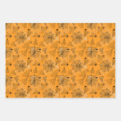 Halloween Patronen Bats Spinnen Web Inpakpapier Vel (Voorkant 2)