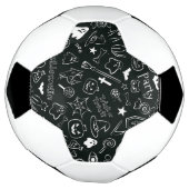 Halloween Patroon 1 Voetbal (Gedraaid)