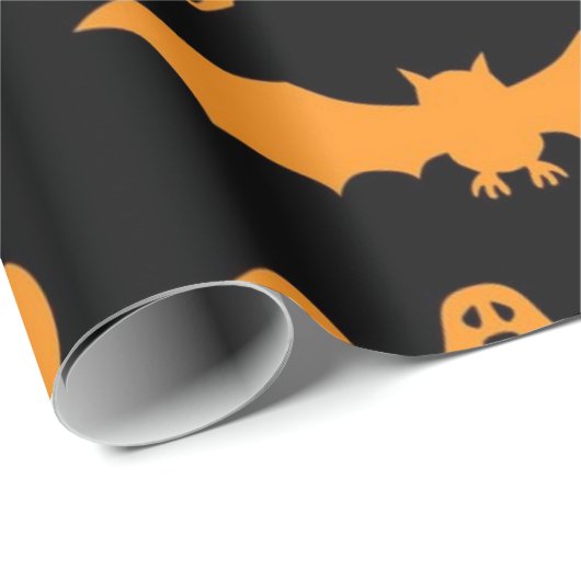 Halloween patroon cadeaupapier (Rol Hoek)