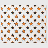 Halloween Patroon Cadeaupapier (Vlak)