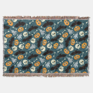 Halloween patroon deken