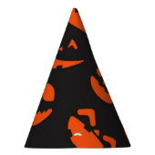 Halloween patroon feesthoedjes (Rechts)