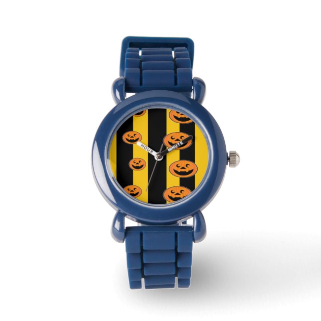 halloween patroon horloge (Voorkant)