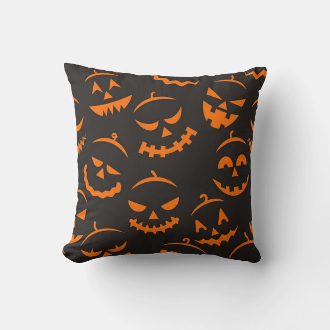 Halloween patroon kussen (Voorkant)