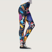 Halloween patroon leggings (Rechts)