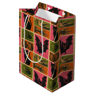 Halloween Patroon Medium Cadeauzakje