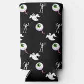 Halloween patroon op zwart (Voorkant)