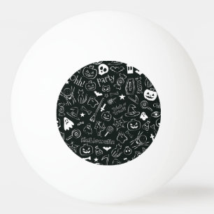 Halloween Patroon Pingpongballen