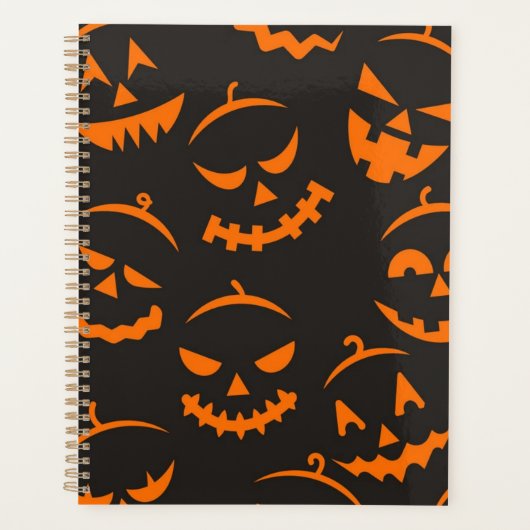 Halloween patroon planner (Voorkant)