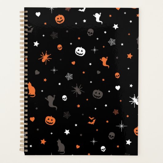 Halloween patroon planner (Voorkant)