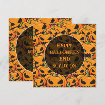 HALLOWEEN - Patroon - Pompoenen 1