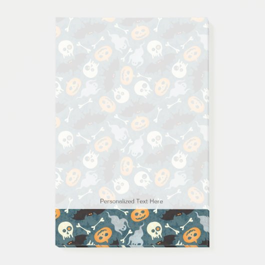 Halloween patroon post-it® notes (Voorkant)