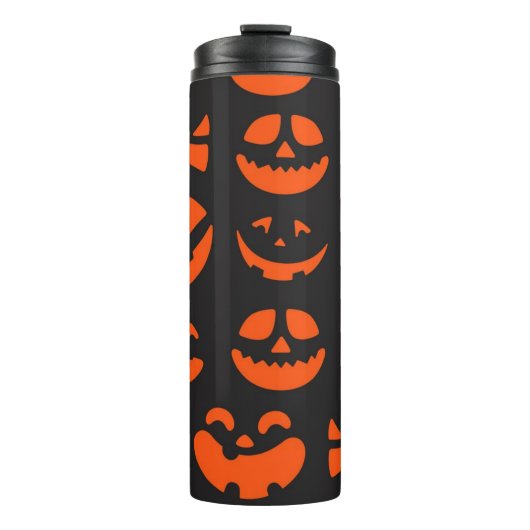 Halloween patroon thermosbeker (Voorkant)