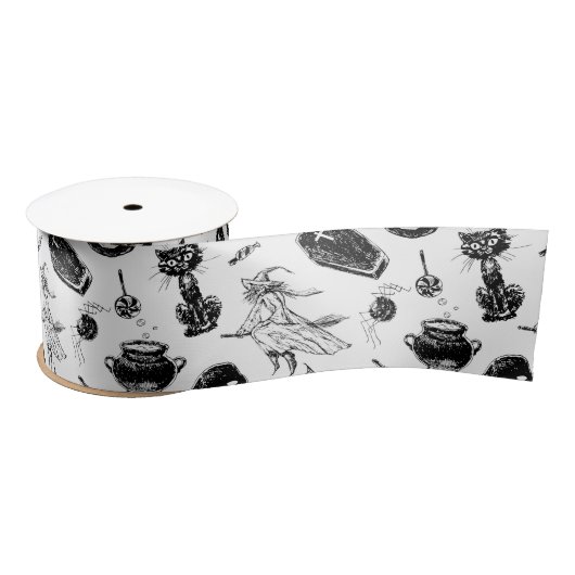 Halloween patroonontwerp lint (Spoel)