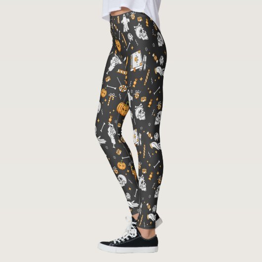 Halloween Pattern 2 Leggings (Links)