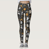 Halloween Pattern 2 Leggings (Voorkant)