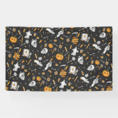 Halloween Pattern 2 Spandoek (Horizontaal)