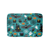 Halloween Pattern Badmat (Voorkant)