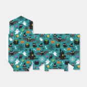 Halloween Pattern Bedankdoosjes (Uitgevouwen)