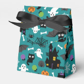 Halloween Pattern Bedankdoosjes (Voorkant Zijde)