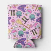 Halloween Pattern Blikjeskoeler (Achterkant)