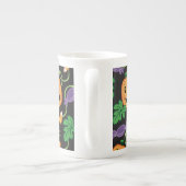 HALLOWEEN PATTERN BONE CHINA MOK (Achterkant)