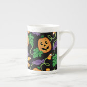 HALLOWEEN PATTERN BONE CHINA MOK (Rechts)