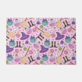 Halloween Pattern Deurmat (Voorkant)