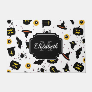 Halloween Pattern Deurmat