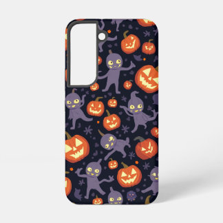 Halloween Pattern Galaxy Hoesje Samsung Galaxy Hoesje