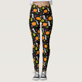 Halloween Pattern Leggings (Voorkant)