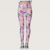 Halloween Pattern Leggings (Voorkant)