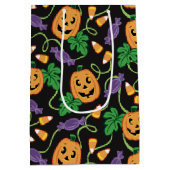 HALLOWEEN PATTERN MEDIUM CADEAUZAKJE (Achterkant)