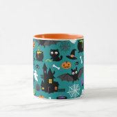 Halloween Pattern Mok (Midden)