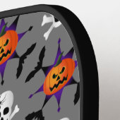 Halloween Pattern Pickleball Paddle (Links Detail)