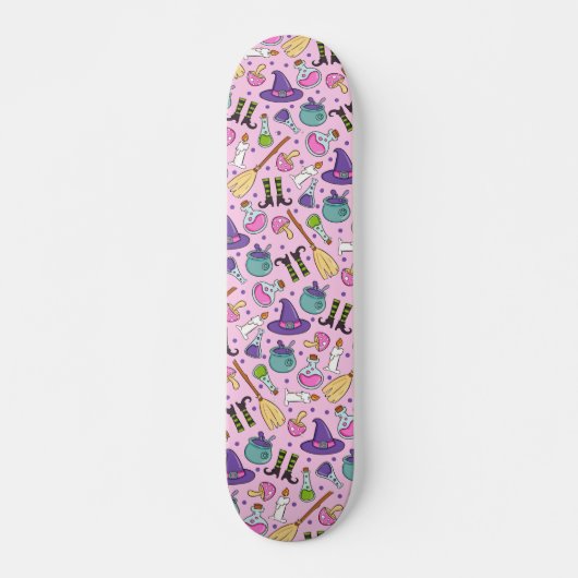 Halloween Pattern Skateboard (Voorkant)
