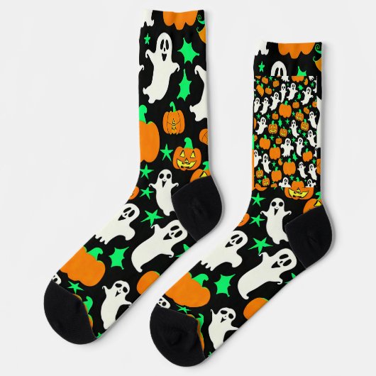 Halloween Pattern Sokken (Links)