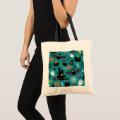 Halloween Pattern Tote Bag (Voorkant (product))